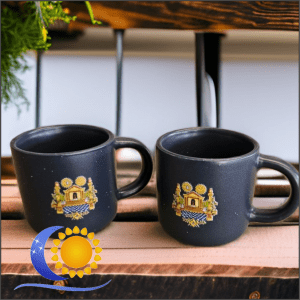 Tasses Expresso Maçonniques lot de 2